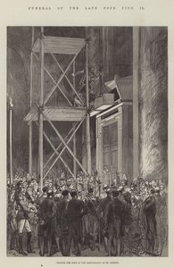 Funeral del difunto Papa Pío IX de Sir John Charles Robinson